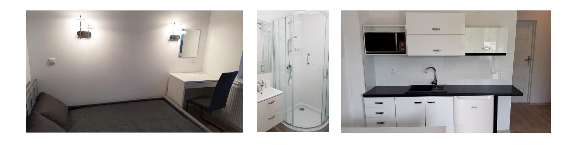 Apartament z sypialnią