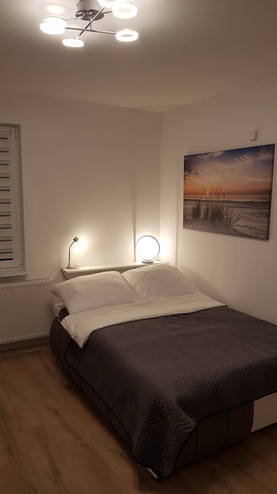 Salon z wersja sypialną